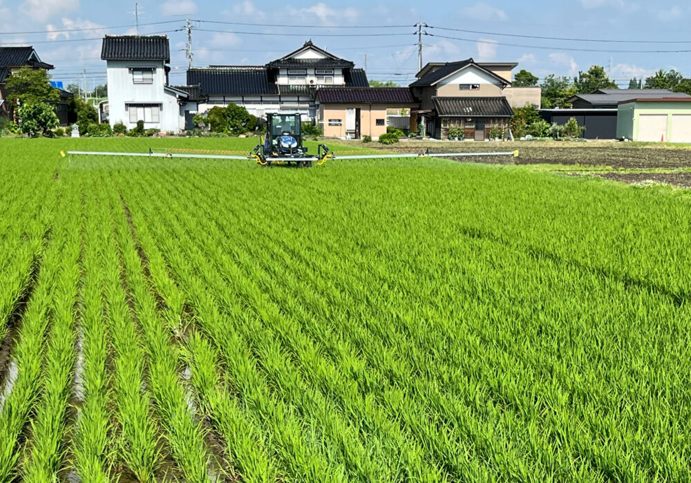 除草剤散布